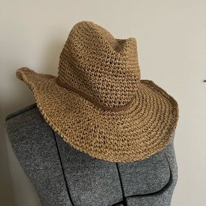 Paper woven hat!